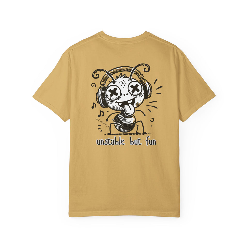Unstable But Fun T-Shirt — Cute DJ Monster Graphic Tee
