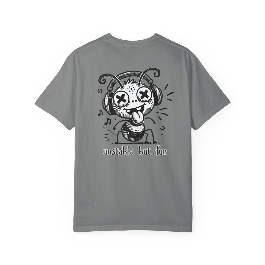 Unstable But Fun T-Shirt — Cute DJ Monster Graphic Tee
