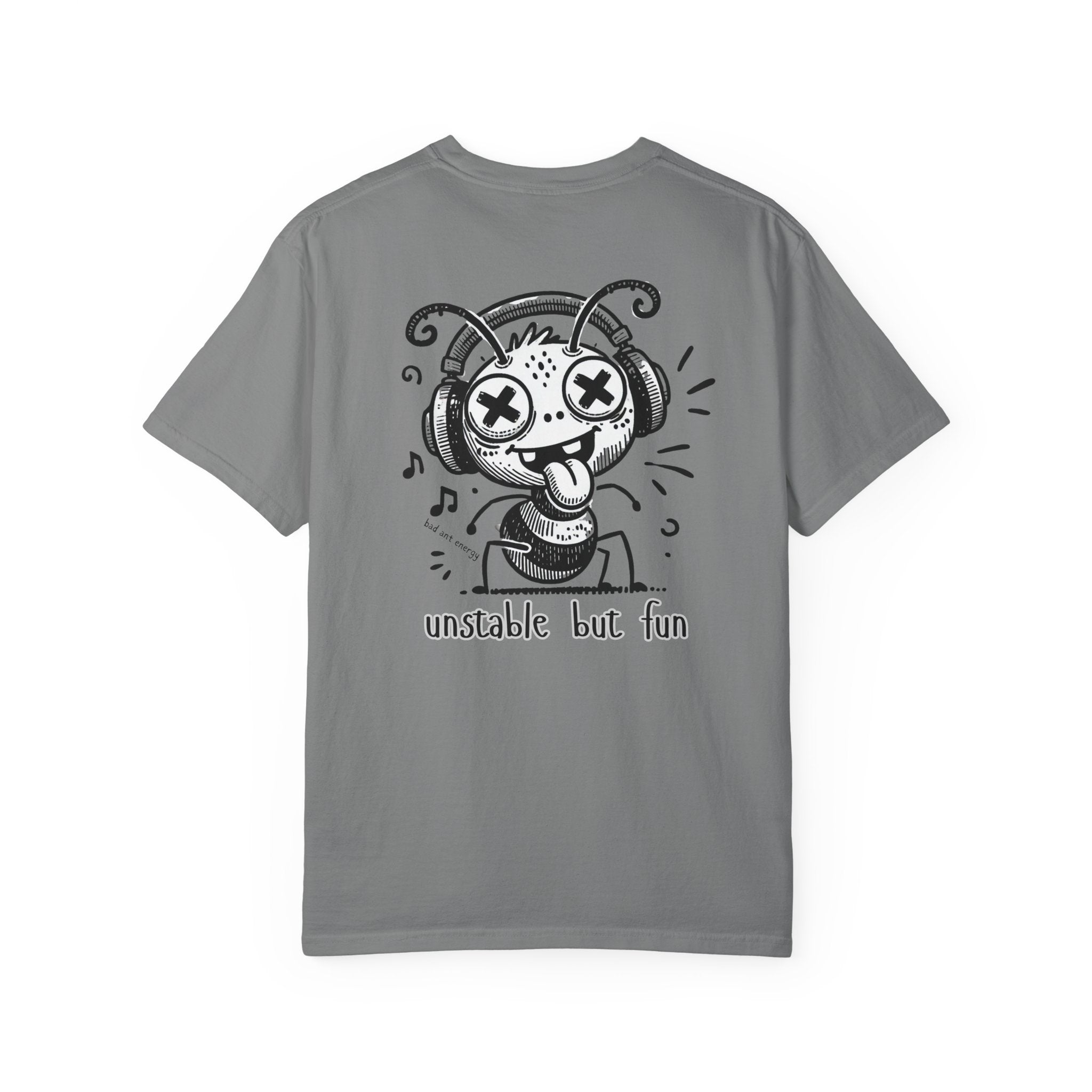 Unstable But Fun T-Shirt — Cute DJ Monster Graphic Tee
