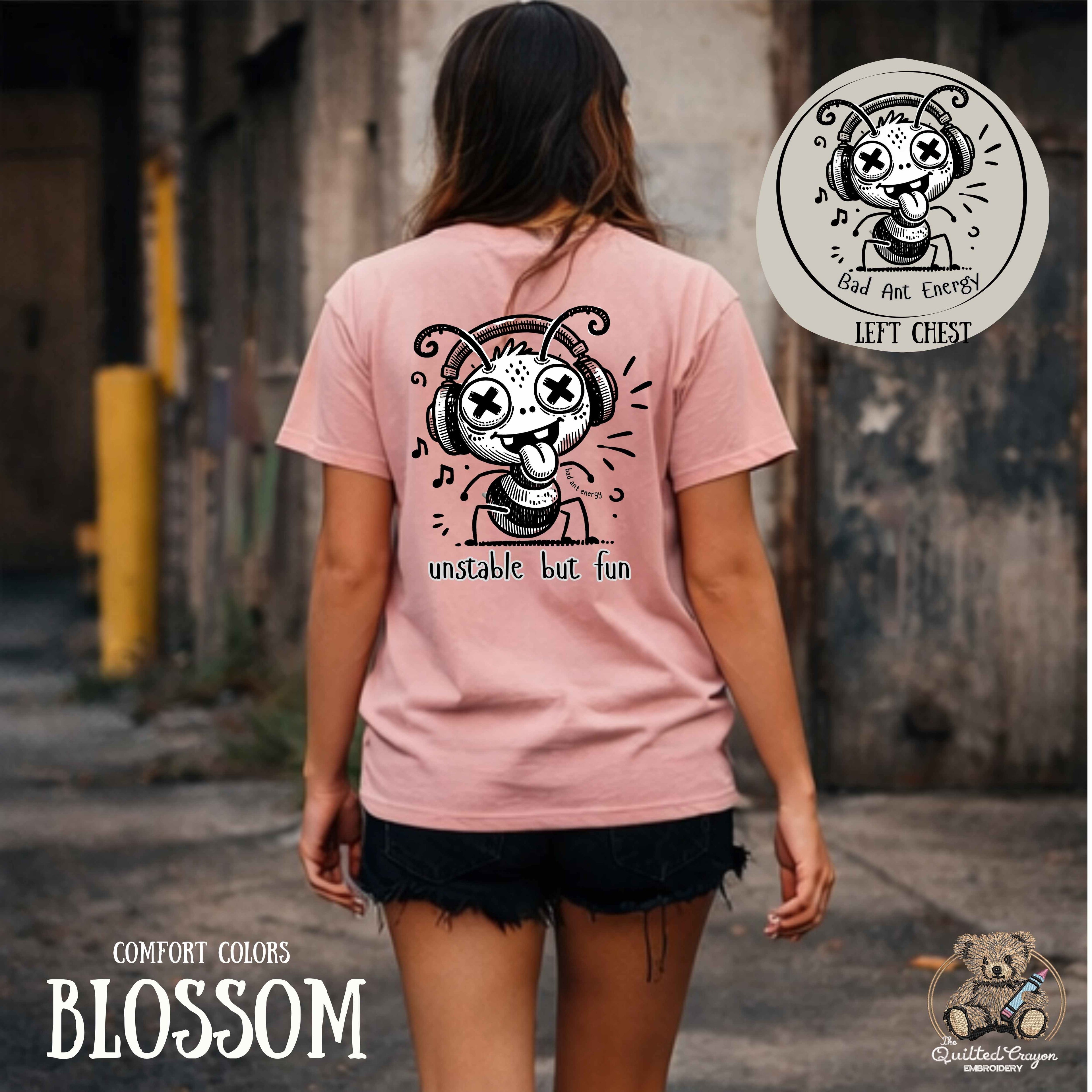 Unstable But Fun T-Shirt — Cute DJ Monster Graphic Tee