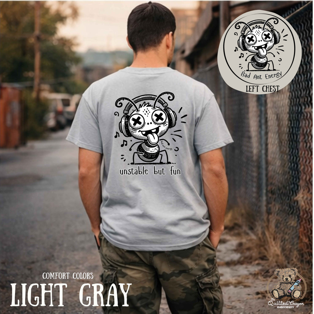 Unstable But Fun T-Shirt — Cute DJ Monster Graphic Tee