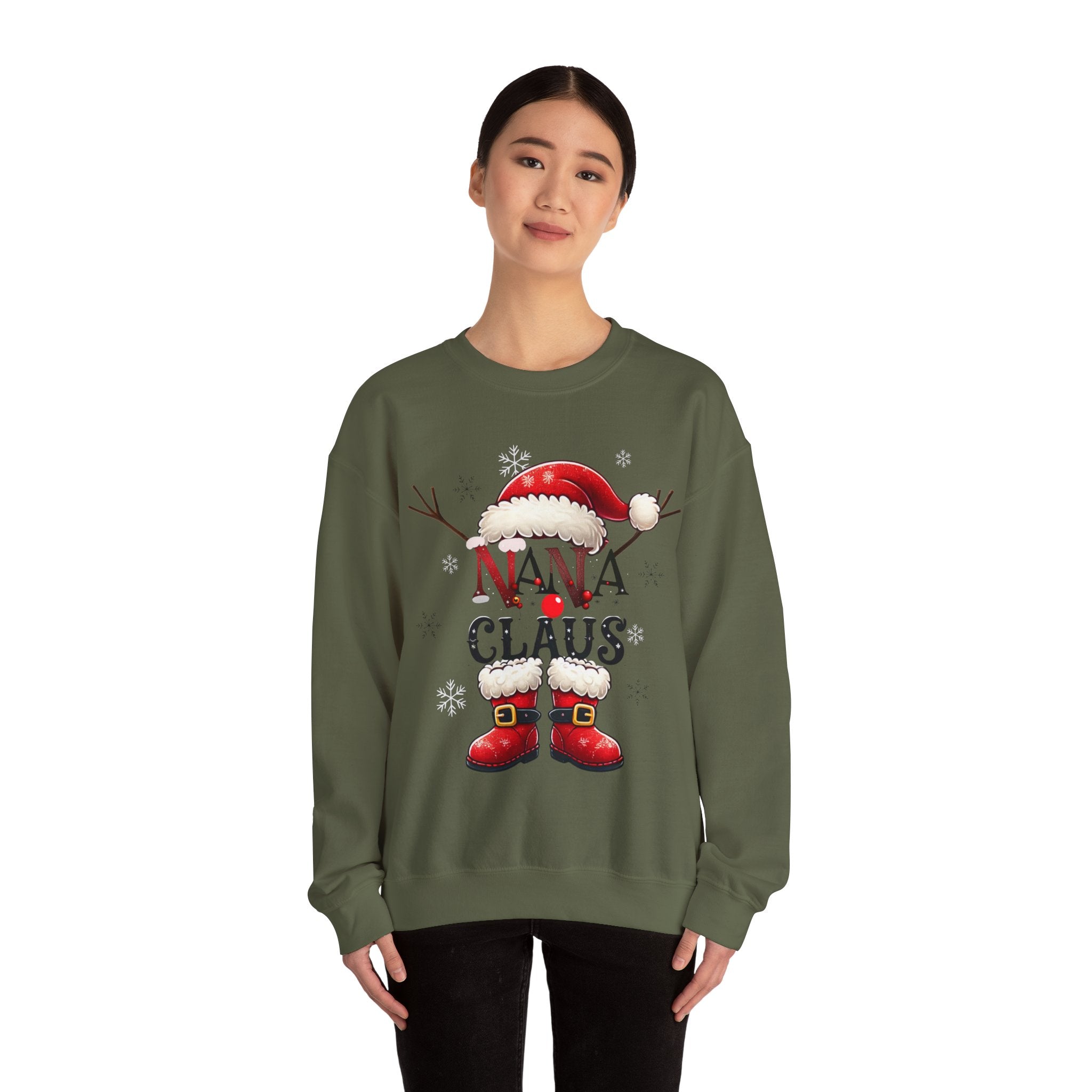Nana Claus Christmas Sweatshirt