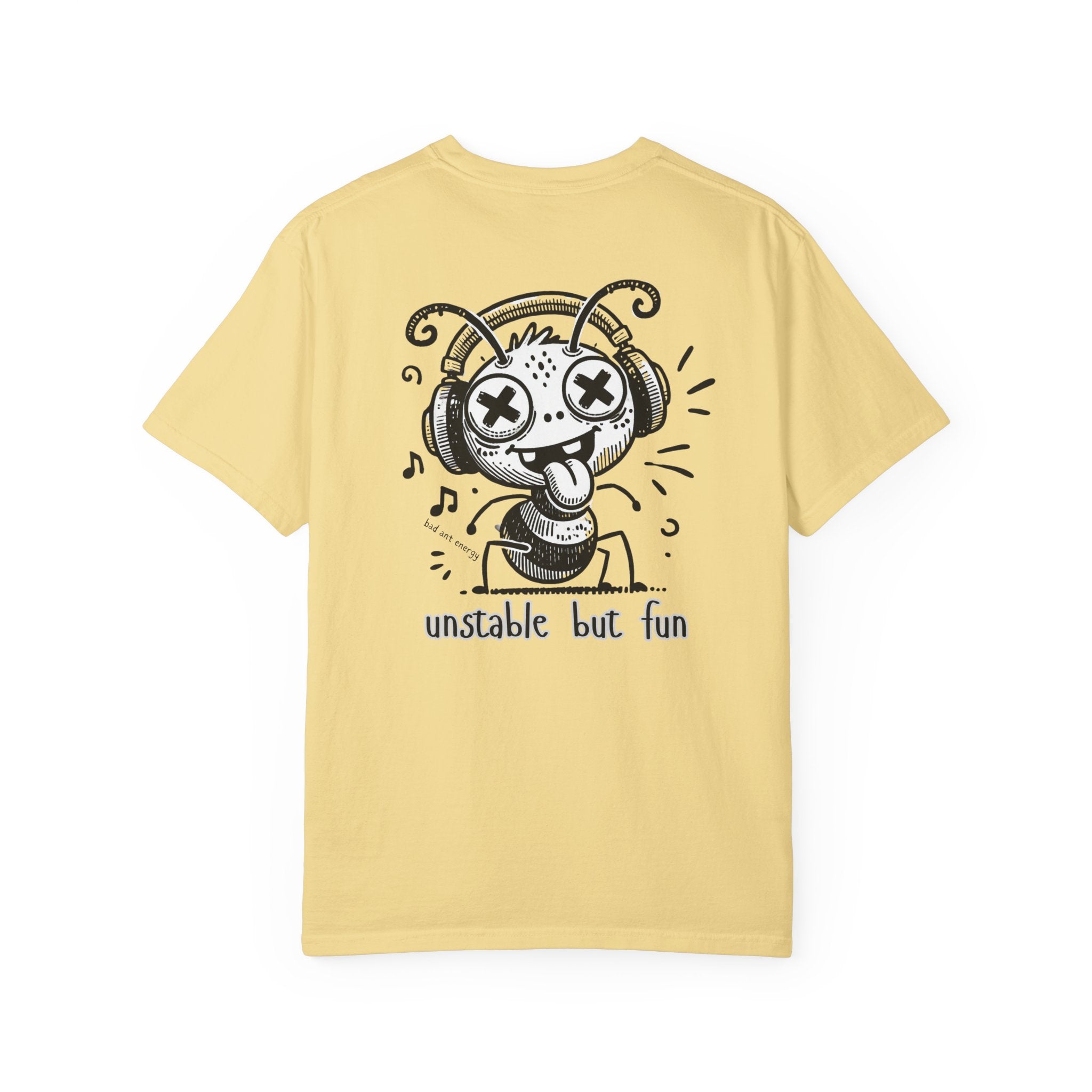 Unstable But Fun T-Shirt — Cute DJ Monster Graphic Tee