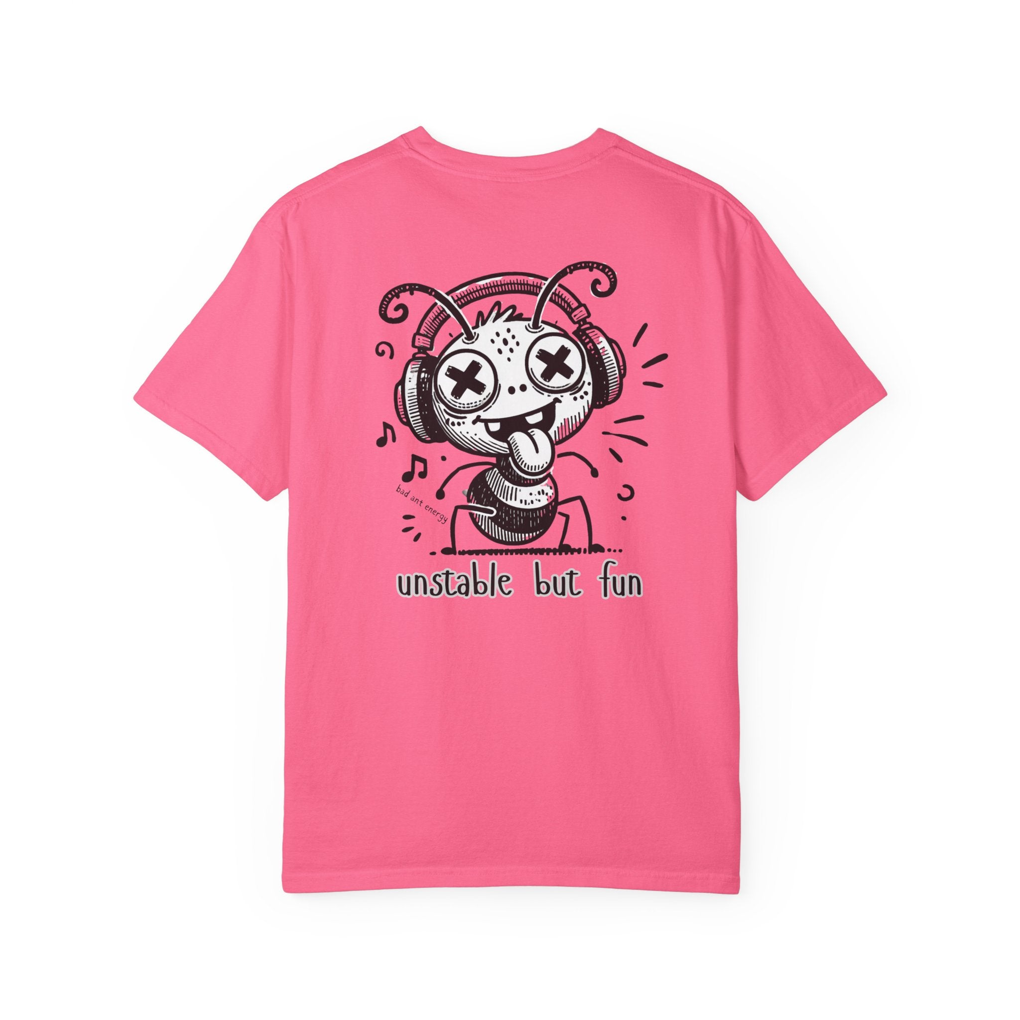 Unstable But Fun T-Shirt — Cute DJ Monster Graphic Tee