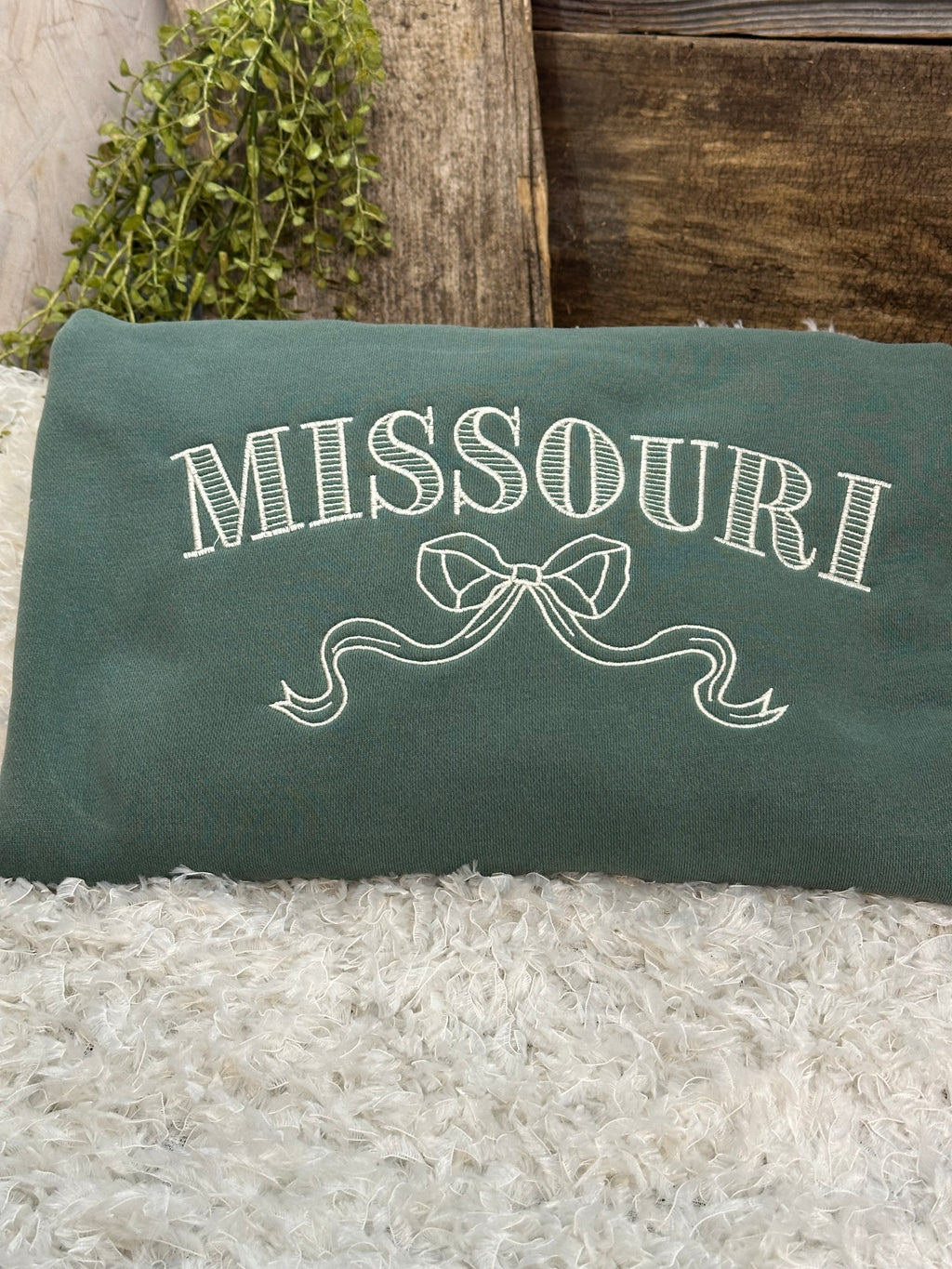 Missouri Bow Sweatshirt