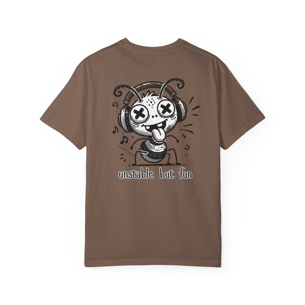 Unstable But Fun T-Shirt — Cute DJ Monster Graphic Tee