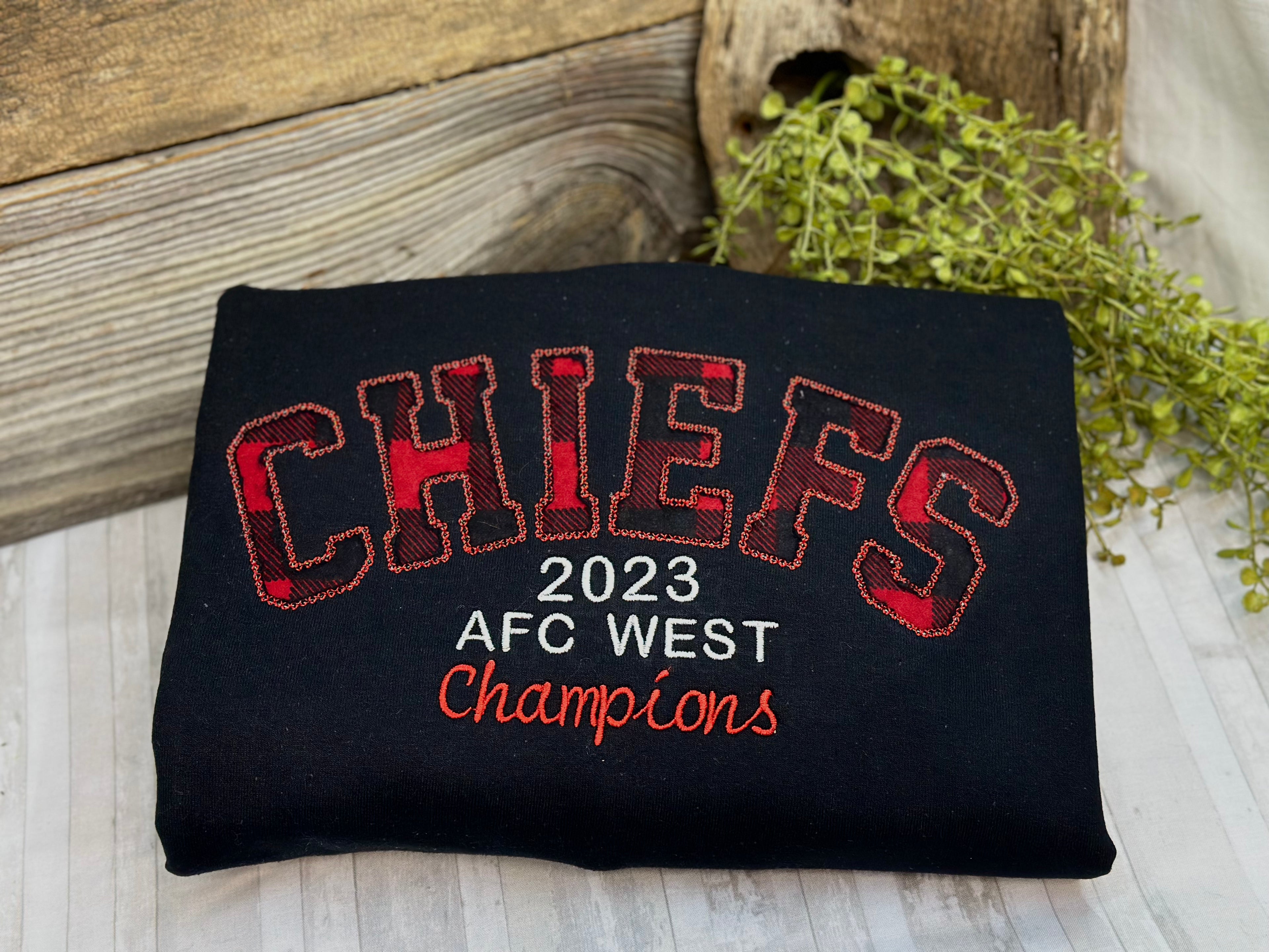 Sweatshirt - Kansas City 2023 AFC West Champions - Plus size